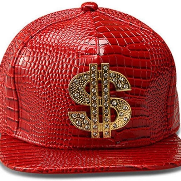 Hip Hop Hat,Flat-Brimmed Hat,Rock Cap,Adjustable Snapback Hat for Men and Women - Picture 2 of 6